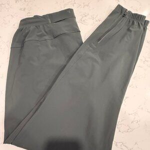 lululemon Men’s Surge Joggers Green Size M Zipper Ankle